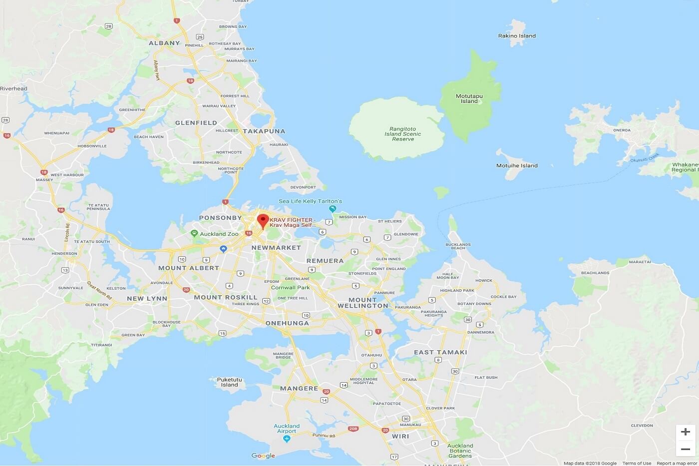 Krav Maga Auckland Locations